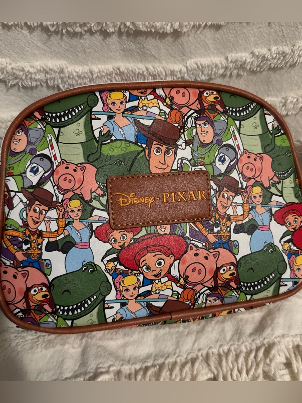Disney Pixar Toy Story Characters Stacked Crossbody Bag NWT